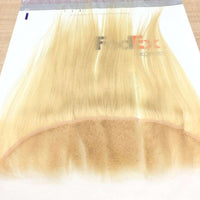 Forawme 13X4 Lace Closure #613 Lace Frontal Blonde Hair Ear To Ear Closure 13X4 Lace Frontal