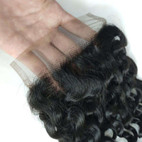 Forawme 4X4 Lace closure 4x4 Deep Wave Lace Closure Human Hair Closure Free Part