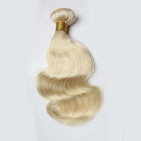 Forawme 613 Blonde Hair 613 blonde human hair bundles 10A bleached blonde colored hair Weave Body Wave
