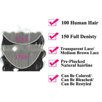Forawme Bundles With Closure Brazilian Body Wave Hair Bundles With 13X4/6 Lace Frontal