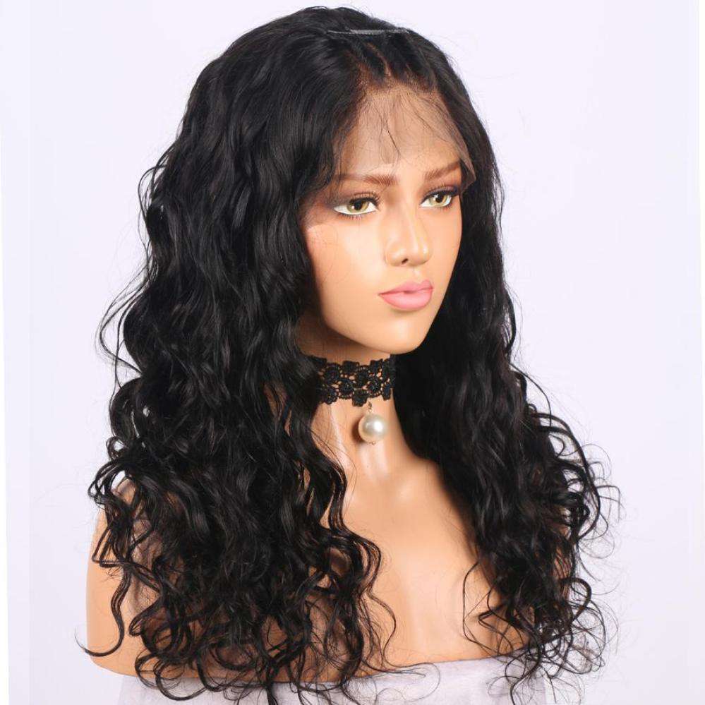 Forawme Front Lace Wig Human Hair Front Lace Wigs Brazilian Loose Wave Hair Wig