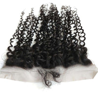 Forawme 13X4 Lace Closure 13x4 Ear to Ear Lace Closure Frontal Curly Hair