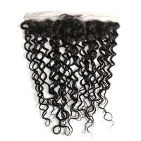 Forawme 13X4 Lace Closure 13x4 Ear to Ear Lace Closure Water Wave Human Hair Wet And Wavy Piece