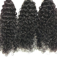 Forawme Brazilian Hair Bundle 3/4 Bundle Virgin Deep Curly Wave