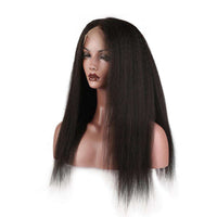 Forawme Front Lace Wig Front Lace Wigs Kinky Straight Hair Human Hair Wigs