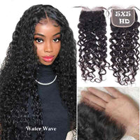 Forawme HD Lace Closure HD Transparent Lace Closure Frontal Undetectable Invisible High Definition Swiss Lace