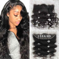 Forawme HD Lace Closure HD Transparent Lace Closure Frontal Undetectable Invisible High Definition Swiss Lace
