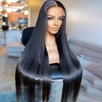 Forawme HD Lace Wigs Hd Transparent Lace Frontal Closure Wigs Pre-Plucked Mink Straight Wig